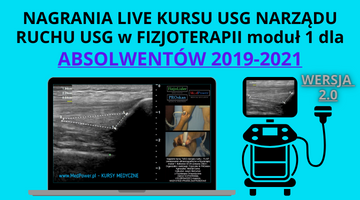 ZAKOŃCZONY kurs stacjonarny „USG narządu ruchu - RUSI (USG w fizjoterapii) moduł 1