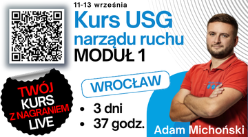 „USG narządu ruchu moduł 1