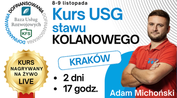 „USG stawu kolanowego