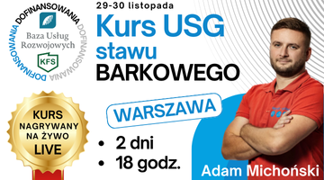 „USG stawu barkowego” z NAGRANIEM LIVE: Warszawa 29-30.11.2025